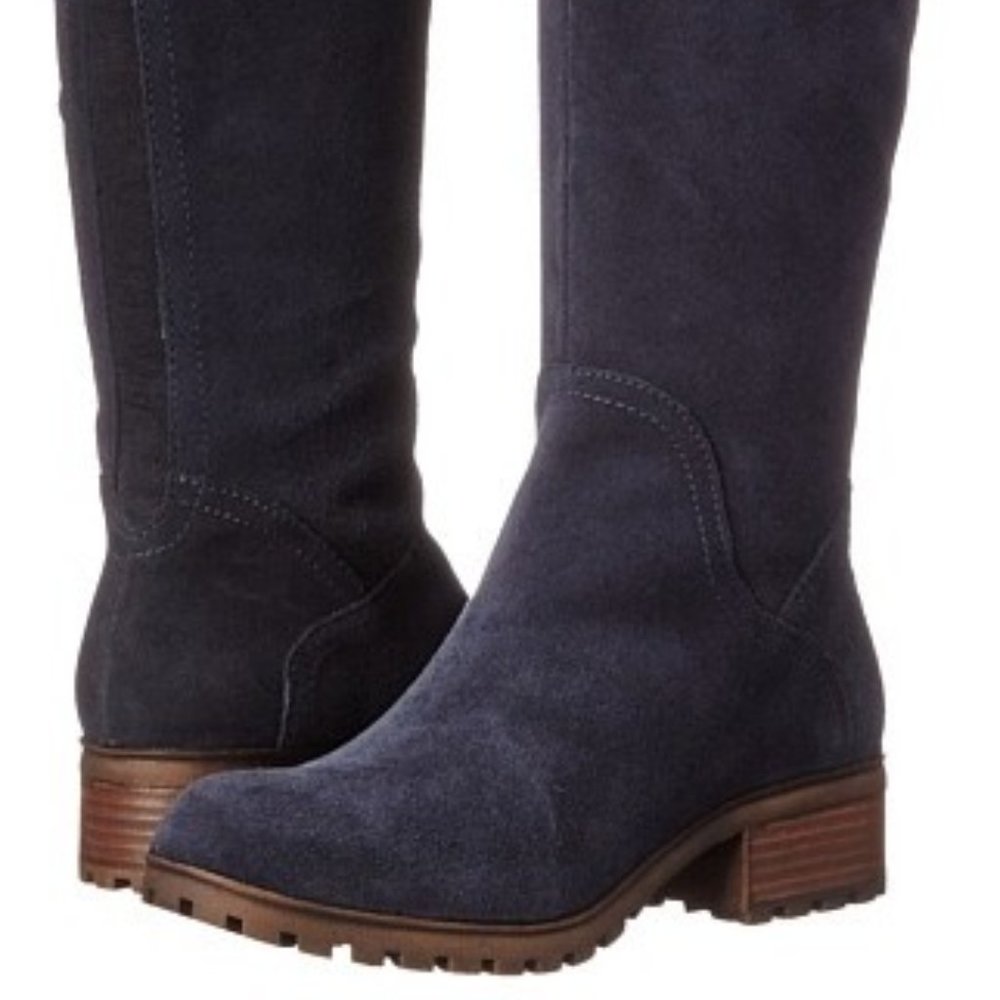 Lucky Brand boots | Lucky Harleen over-the-knee suede boots